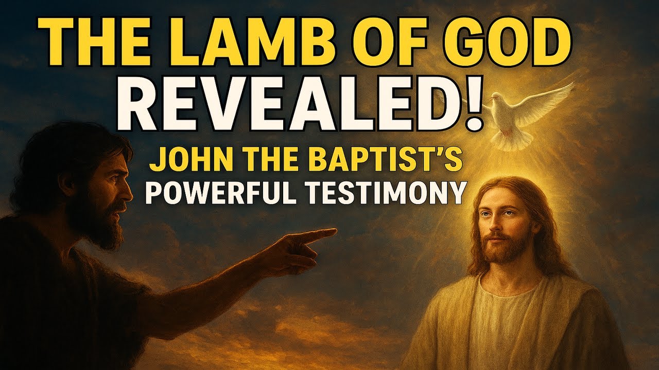 "John the Baptist Testifies: The Lamb of God & Messiah Revealed | Incredible Gospel Story Explained"