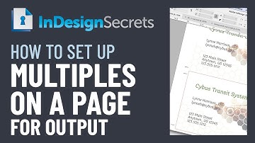 InDesign How-To: Set Up Multiples on a Page (Video Tutorial)