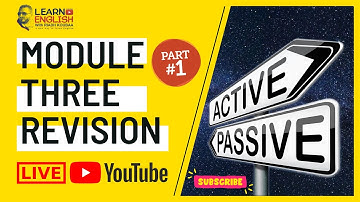 A Live Stream Lesson N2 | Part 1 | Unit 3 Revision  | The Passive Voice