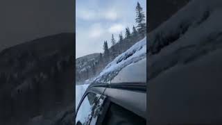 What driving in Colorado during the winter looks like!