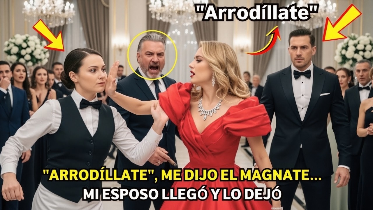 Hija de Millonario abofetea a la Camarera... Mi esposo llegó y lo dejó en la bancarrota