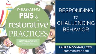 Responding to Challenging Behavior with PBIS and RP  - Live Webinar Recording