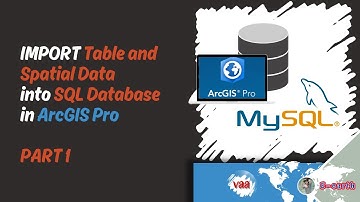 Import Table and Spatial Data to SQL Database in ArcGIS Pro