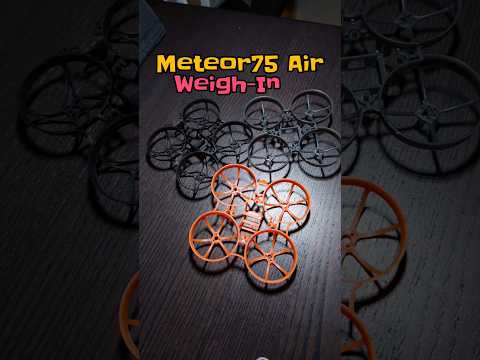 🎥 Weighing the #betafpv Meteor75 Air frame compared to other 75mm #tinywhoop frames! — Video review, click xem trên YouTube