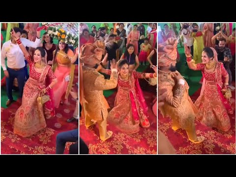 Bride Entry Dance for her Groom || Indian Wedding Couples || Marriage