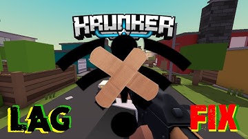 Krunker Lag Fix