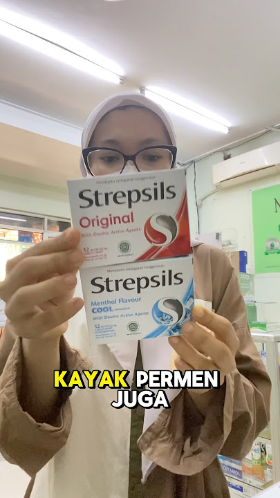STREPSIL PERMEN PELEGA TENGGOROKAN #fyp#strepsil#radang
