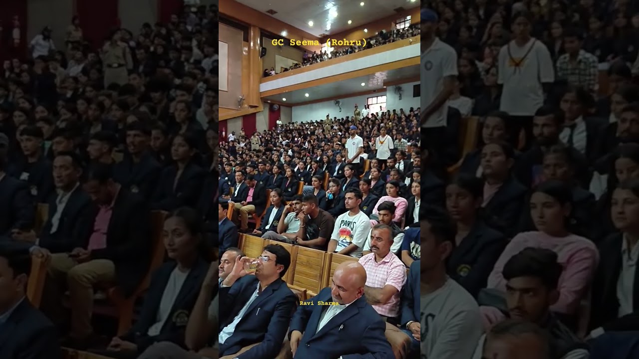 Orientation Programme for Students 😊 Govt College Seema Rohru / Himachal Pradesh / College Students