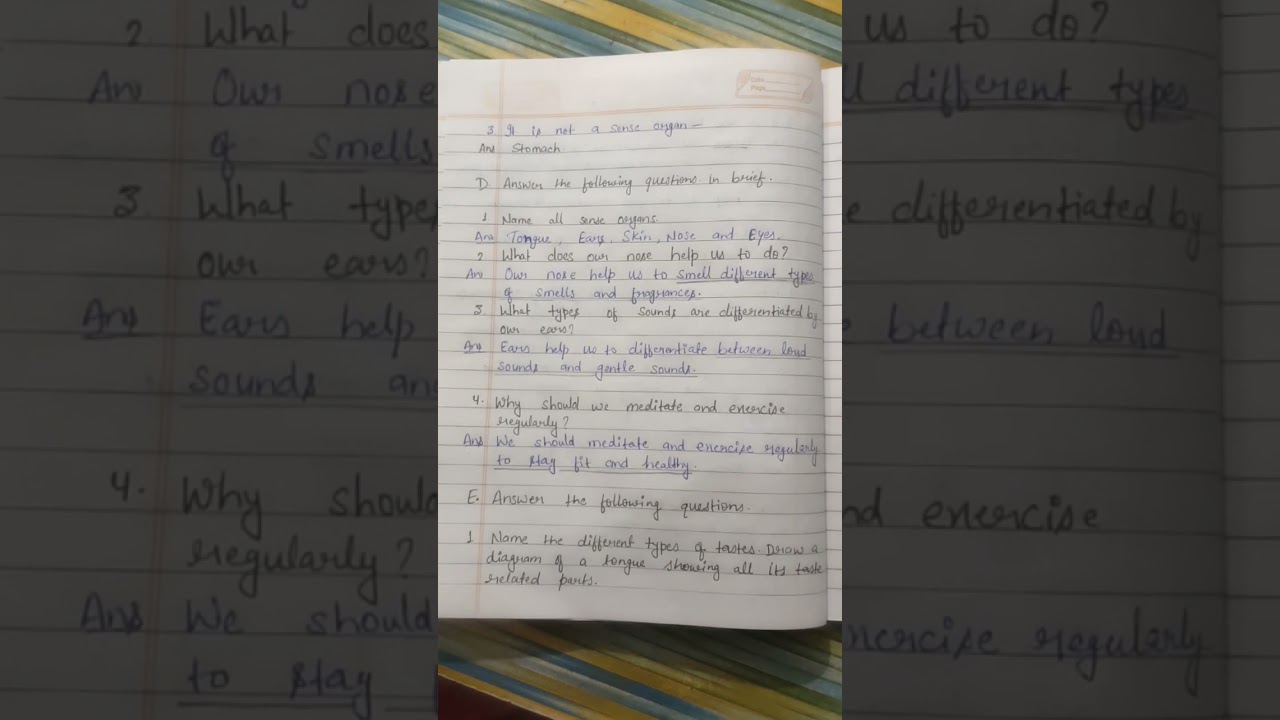 Class 3 science chapter 1 