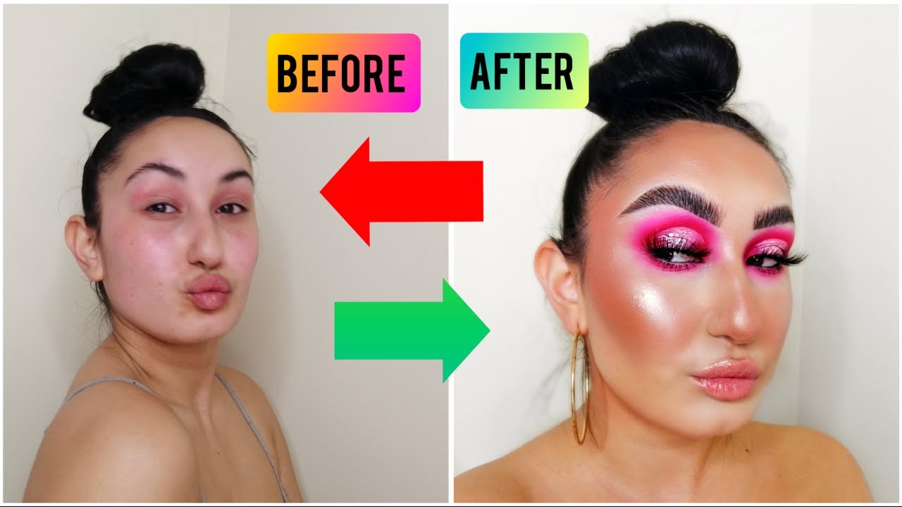 Color Makeup Tutorial for Beginners | Experiment with Color 2020 - YouTube
