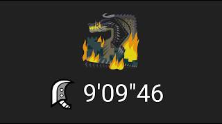 MHWI 大劍 黑龍 9'09''46 | Fatalis Great Sword | ミラボレアス 大剣