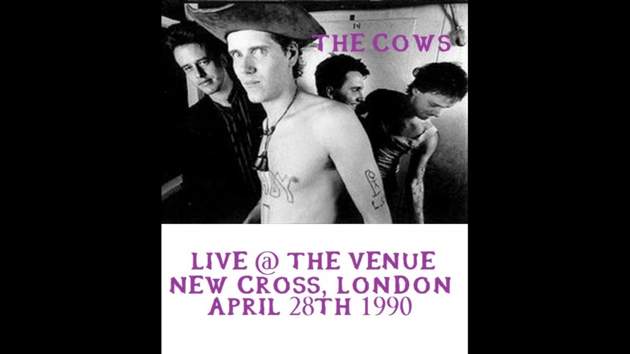 The Cows (US) Live @ The Venue, New Cross. London UK April 28th 1990 (2025 Re-Rip. FULL SET)