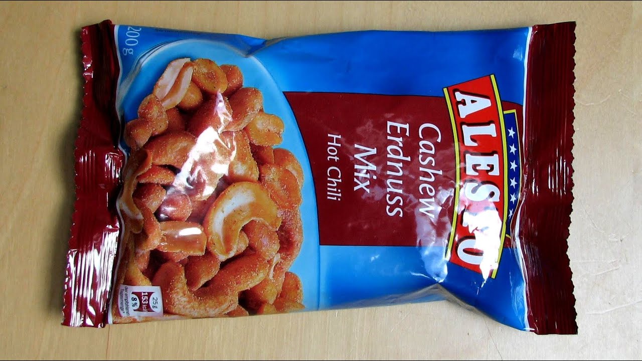 Alesto Cashew Erdnuss Mix Hot Chilli