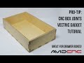 Easy CNC Drawer Boxes   Vectric Box & Dovetail Joint Gadget