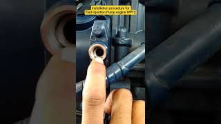 Installation procedure for Weichai WP12 engine Fuel Injection Pump #mechanic #automobile #technology