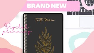 The Best Ever Digital Faith planner you will ever own flip through and Giveaway | CreateKingdomPlans