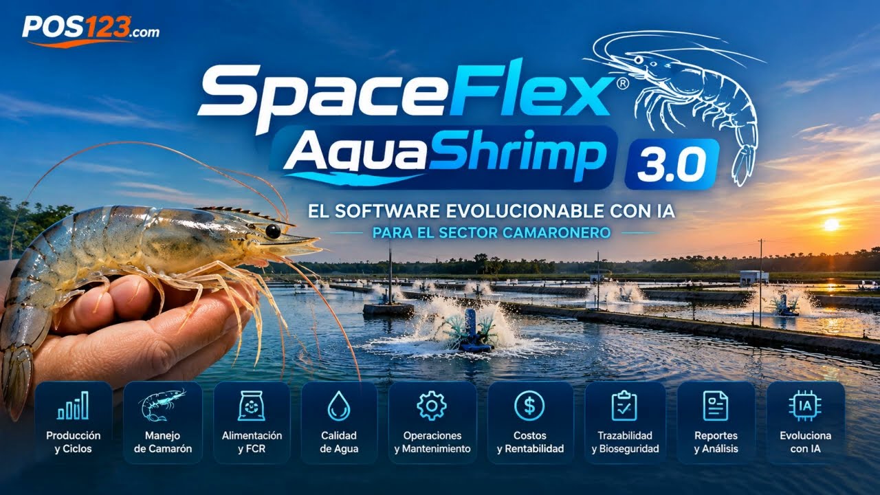 Presentaci&oacute;n de SpaceFlex AquaShrimp 3.0