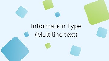 Inistate Features - Multiline text