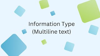 Inistate Features - Multiline Text