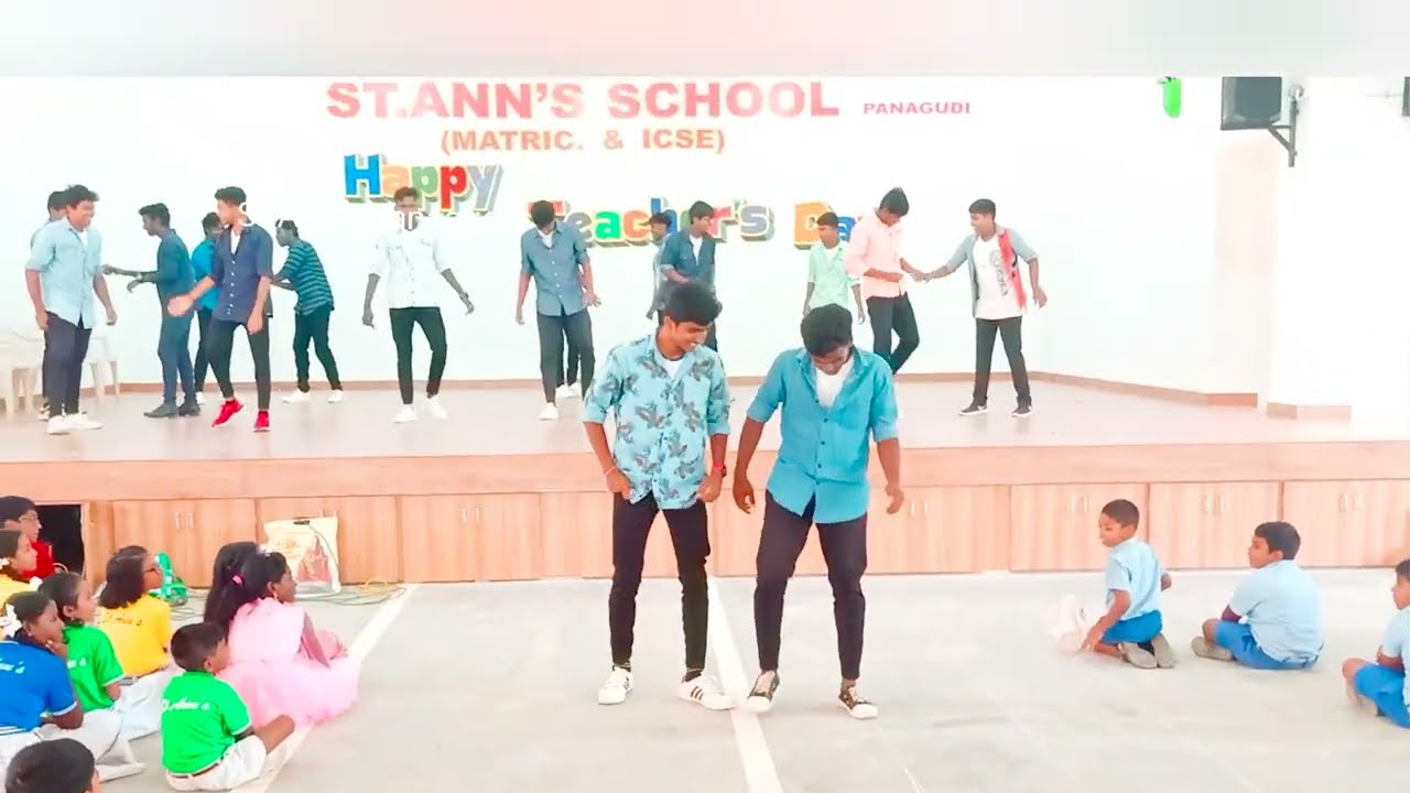 Boys Dance || Teacher's Day || St.Ann's school,Panagudi