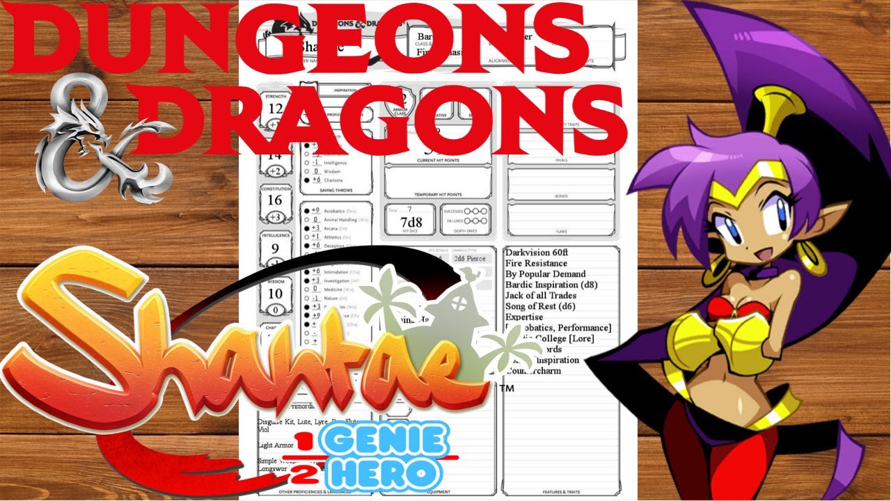 Nephilim Builds | Shantae (Shantae)