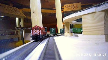 Rapido FPA4 Cab Ride over the N Scale Kickstarter Subdivision May 2021