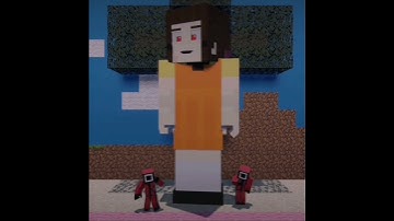 No dancing #squidgame #squidgameminecraft #blender #minecraft #animation #minecraftanimation