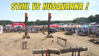 STIHL vs Husqvarna Chainsaws Go Head-to-Head!
