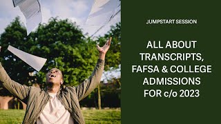 Transcript-ology c/o 2023 | Jumpstart Meeting