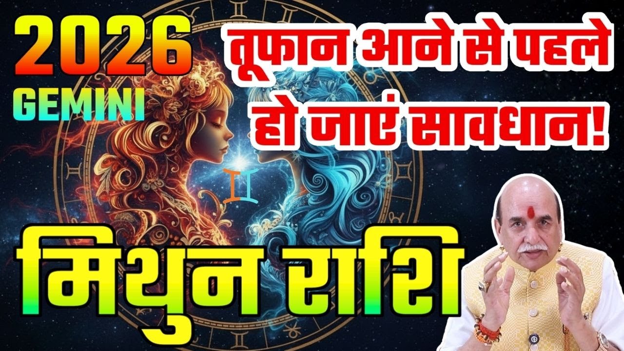 5 खुलासे मिथुन राशि आपके भविष्य के बारे में | Gemini Horoscope 2026 Secret Revealed | सावधान!
