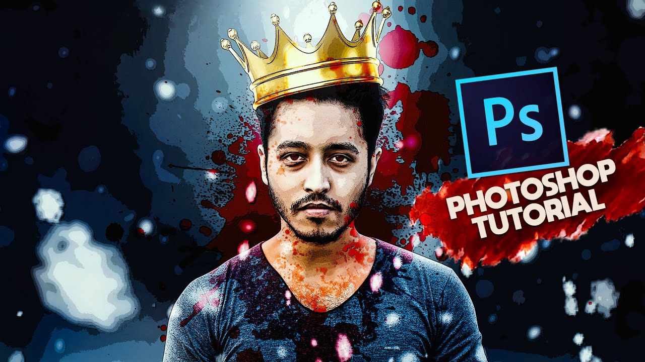King Hass Photoshop Photo Manipulation tutorial