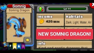 I GOT THE *NEW* SOMNIG DRAGON IN DRAGONVALE