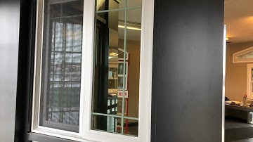 How to remove sash on sliding window