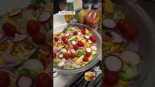 Information Turkey burgers at the fire station with all the fixings. #firemanchefgeoff Update