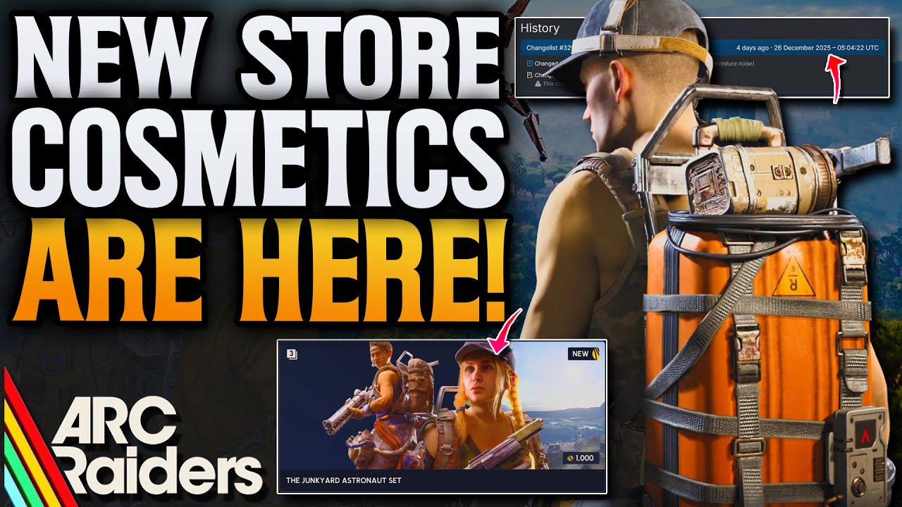 ARC Raiders New Cosmetics! Strange Changes & More! - YouTube