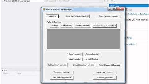 How to use DataTables better in VB net