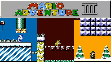 Mario Adventure 3 (Super Mario Bros. 3 Hack) World 2, Part 2 - NES/Famicom MiSTer FPGA Capture