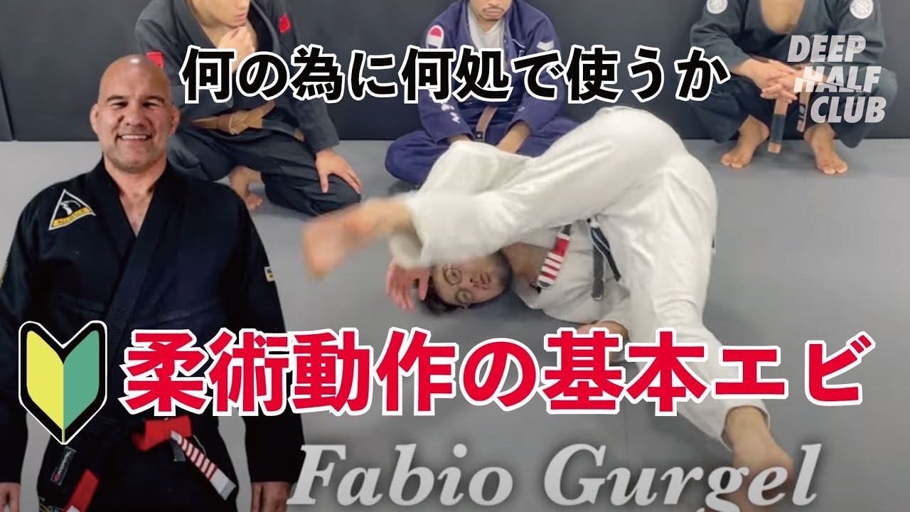 柔術動作の基本エビの意味どこまで知れているか？これが分かるだけでもエビが変わる！
