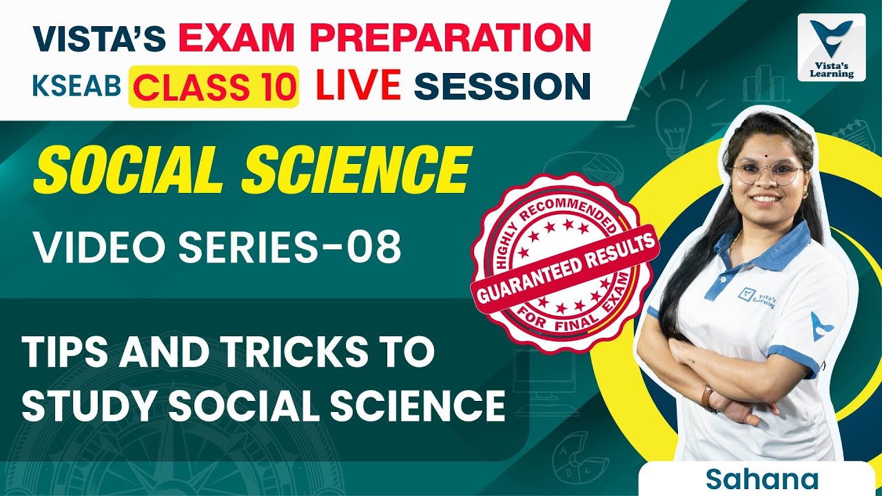 Kseab class 10 social science tips and tricks on how to study social