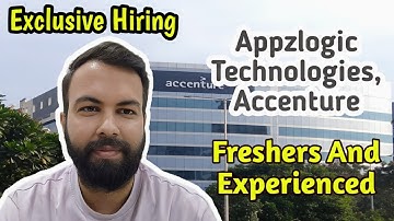 Accenture Mega Hiring 2025 | Appzlogic Technologies | Freshers And Experienced | Neeraj Bhatia Vlogs