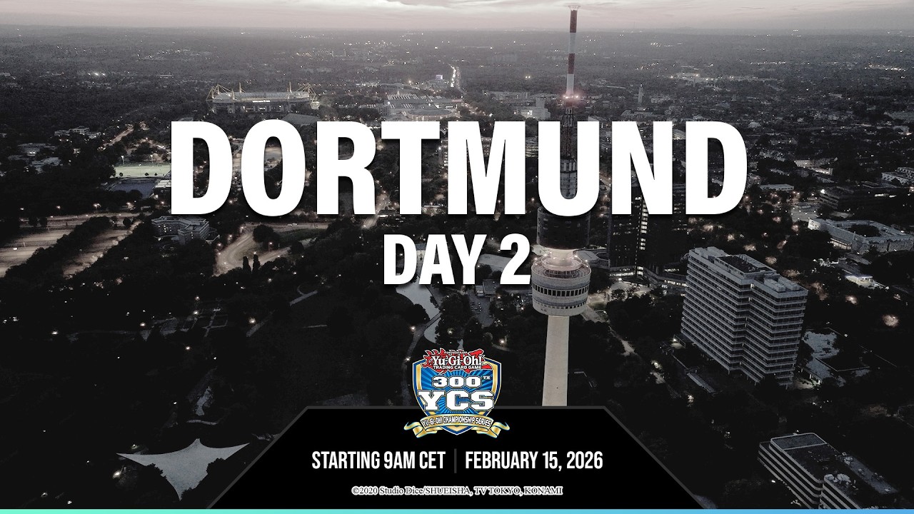 Livestream | Yu-Gi-Oh! Championship Series Dortmund 2026 – Day 2