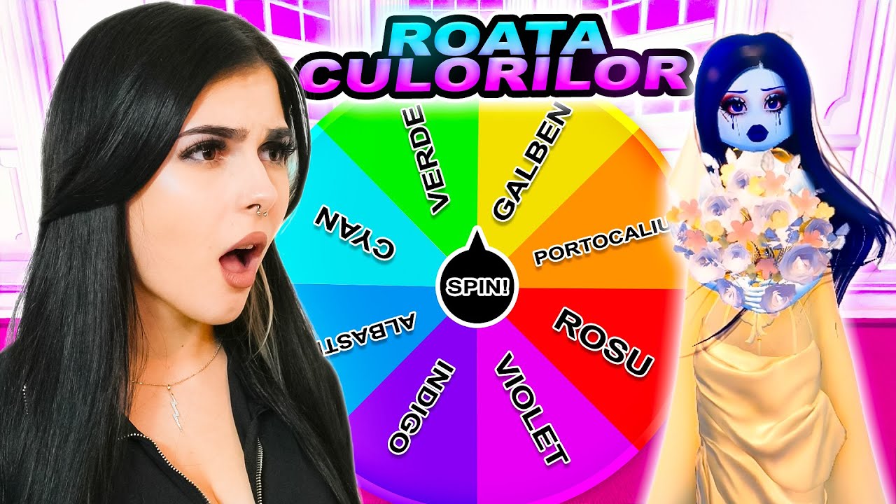 Roata Culorilor decide *OUTFIT-UL* pe Dress To Impress!