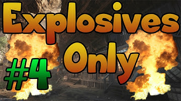 Black Ops 2 Zombie Challenge #46 EXPLOSIVES Only (Part 4)