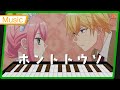 【Note block Music】 春茶 「ホントトウソ」 (Full) OP 歌詞 機械じかけのマリー