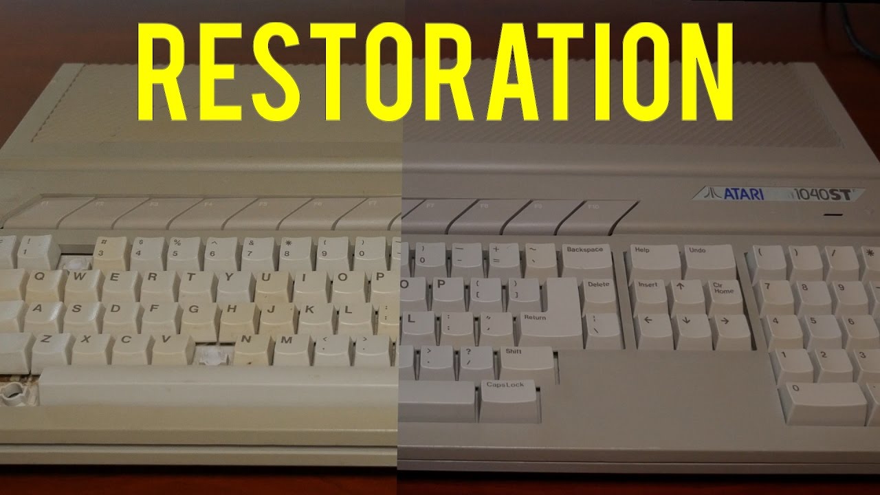 Atari 1040STF Restoration Project - Part 1 - YouTube
