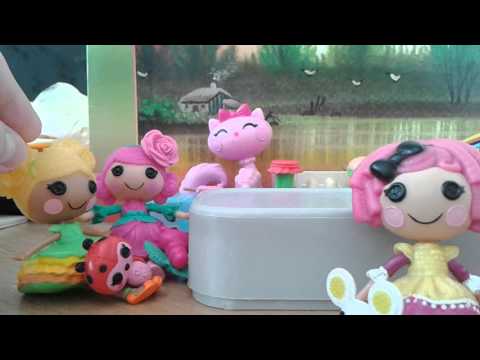 Куклы Лалалупси / Истории с игрушками ЗИМНИЙ ЛАГЕРЬ 3 серия 1 сезон Lalaloopsy Winter camp