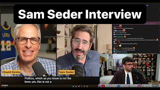 HASANABI Sam Seder Interview The Lever W/ David Sirota Full Reaction