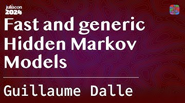 Fast and generic Hidden Markov Models | Dalle | JuliaCon 2024