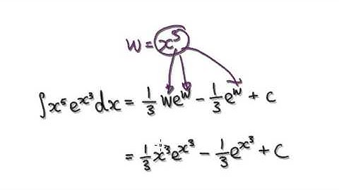 Video 1939 - Integration (x^5)e^(x^3) and cos(sqrtx) - Practice