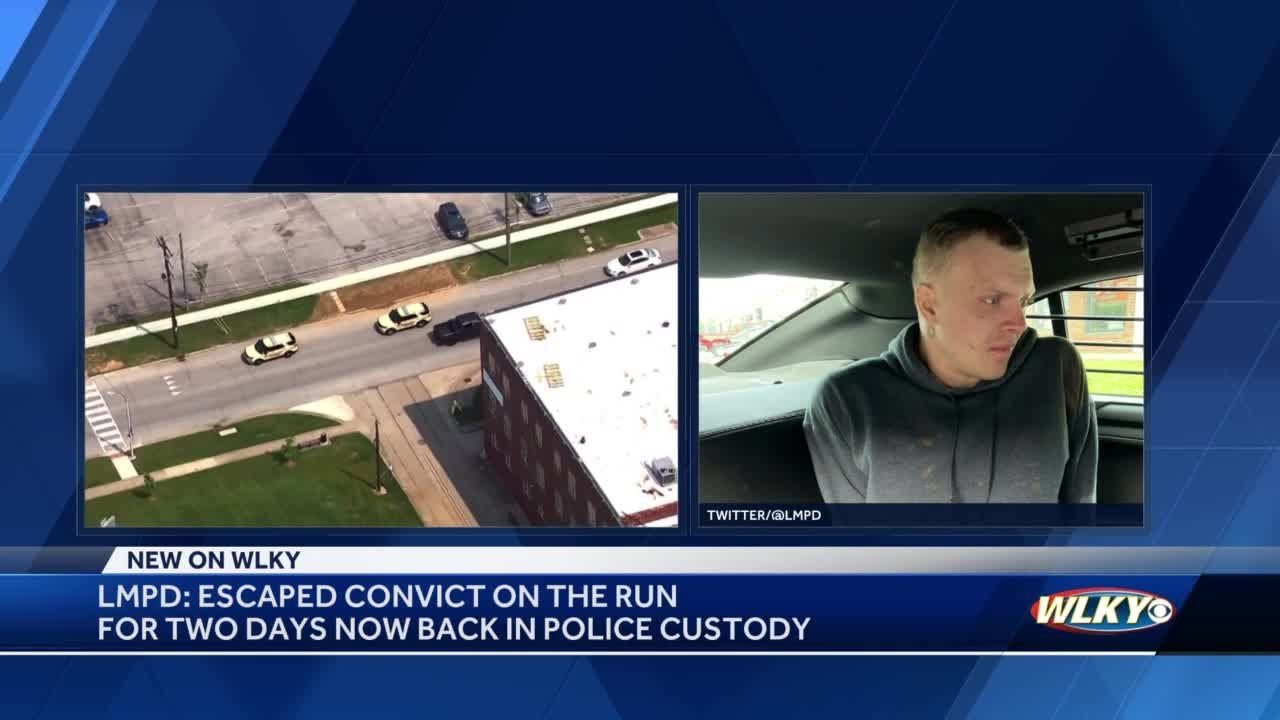 Escaped Convict on the run for two days now back in police custody ...